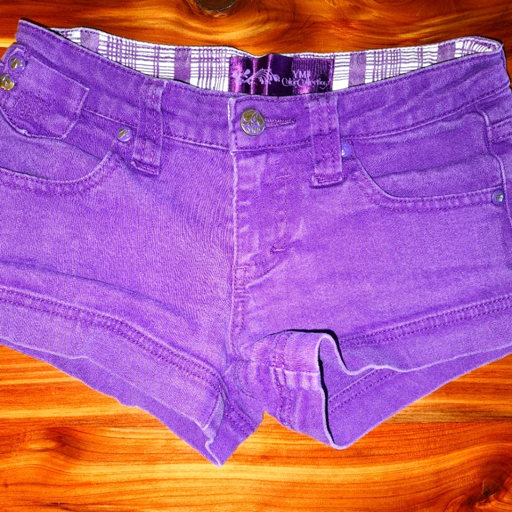 Purple shorts